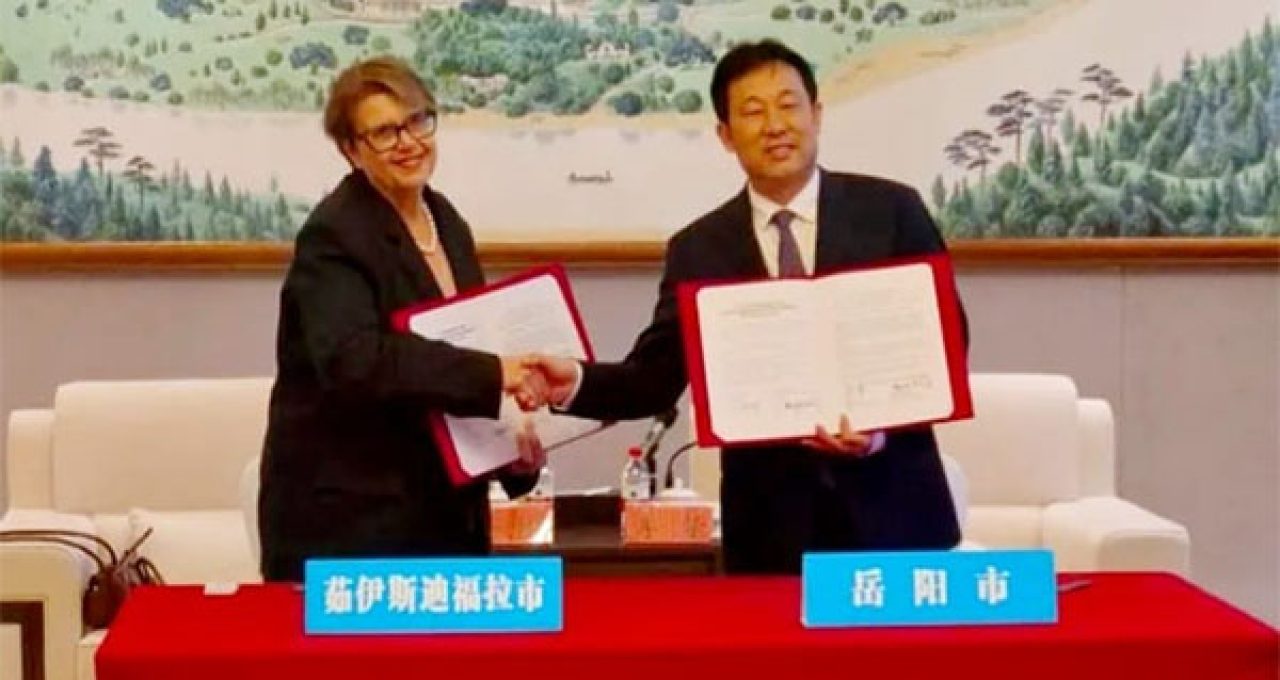 Juiz de Fora e Yueyang selam acordo de Cidades-Irmãs